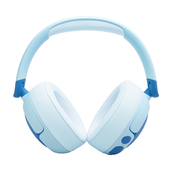 JBL Junior 470NC - Blue - Wireless over-ear noise cancelling kids headphones - Back image number null